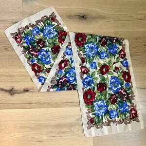 🌹Vintage Sheer Floral Scarf 🌹